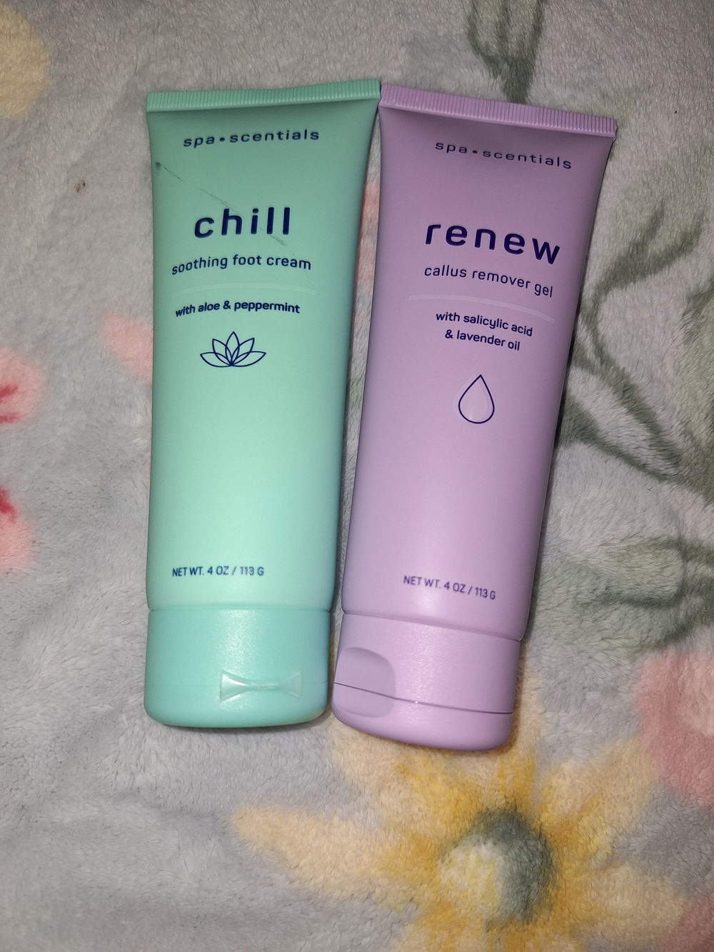 Chill Soothing Foot Cream & Renew Callus Remover Gel